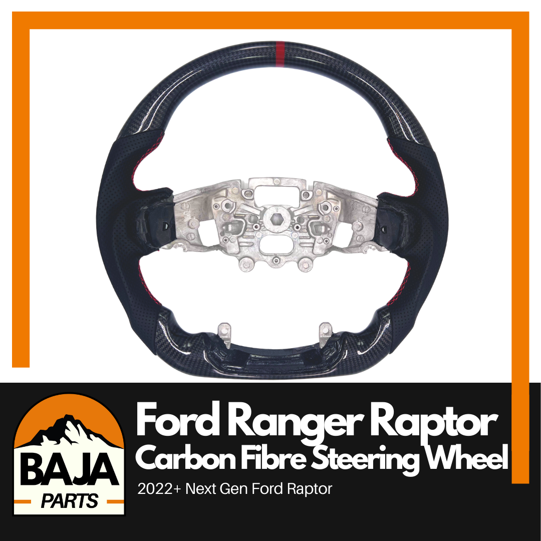 Ford Ranger Raptor Next Gen 2022+ Carbon Fibre Steering Wheel