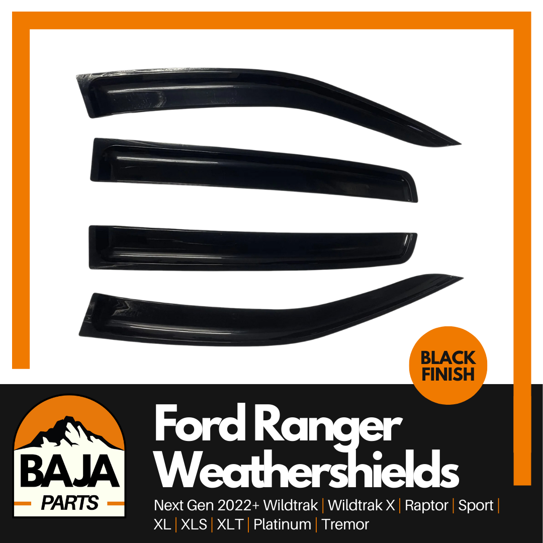 Ford Ranger Next Gen 2022+ Window Visor set x 4