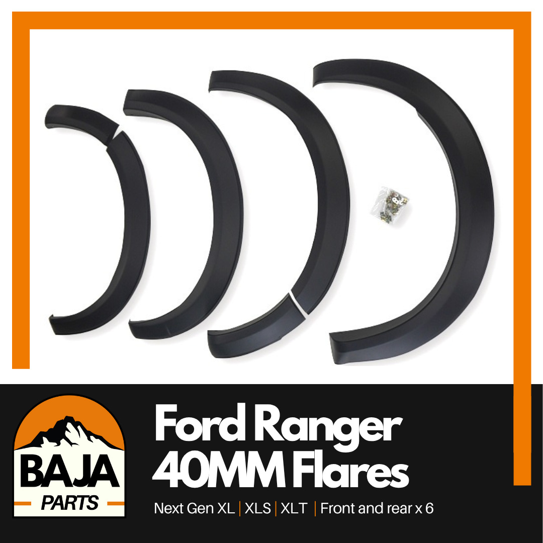 Ford Ranger Next Gen Fender Flares for XL XLS XLT 2022+